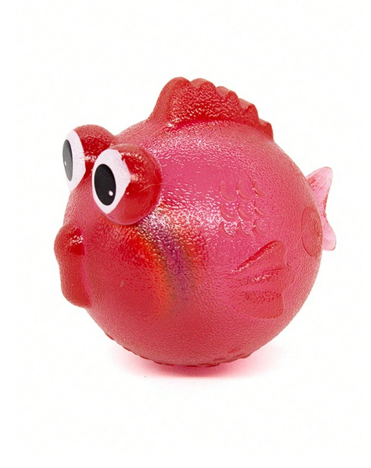 TRP Goldfish Design Red Chew Toy for Dogs