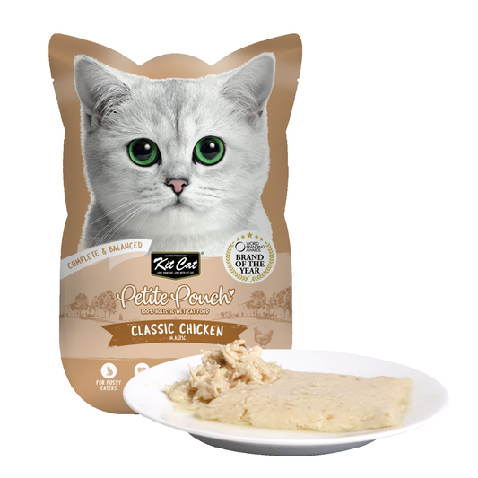 Kit Cat Petite Pouch 70g - Classic Chicken