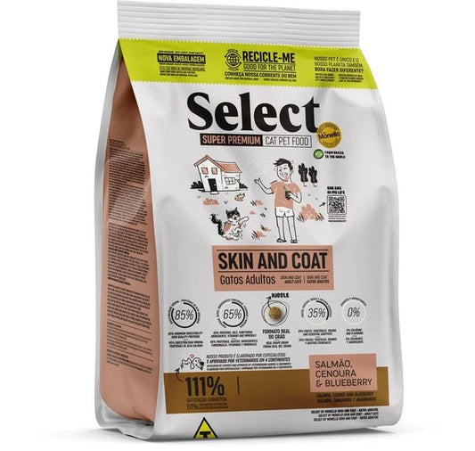 Select By Monello Skin And Coat Adult Cats, 7Kg