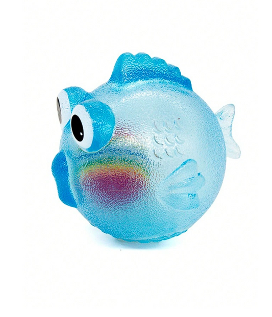 TRP Goldfish Design Blue Chew Toy