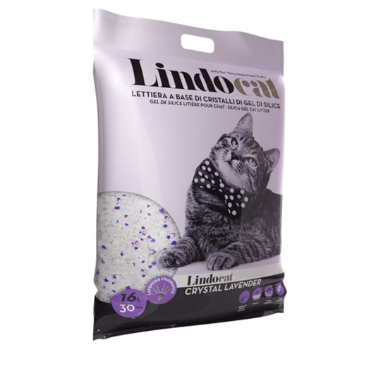 LindoCat Crystal Lavender Scent (Silicagel) - 5 L