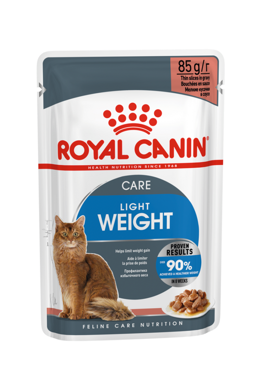 Royal Canin Light Weight Care (Wet Food - Pouches) 12 X 85G