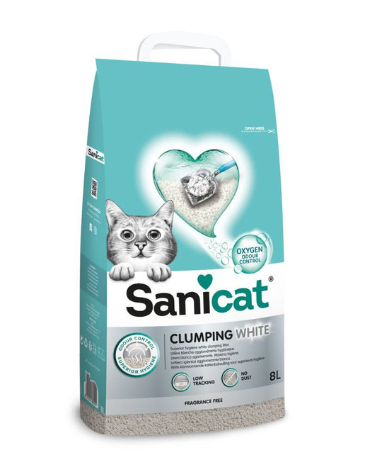 Sanicat Clumping White, 8L