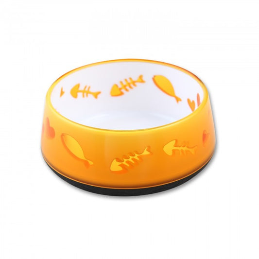Cat love bowl- Orange