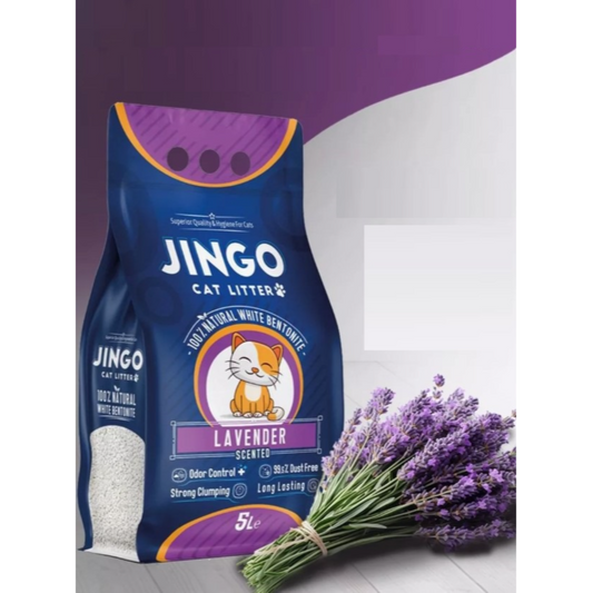Jingo cat litter 10 L lavender
