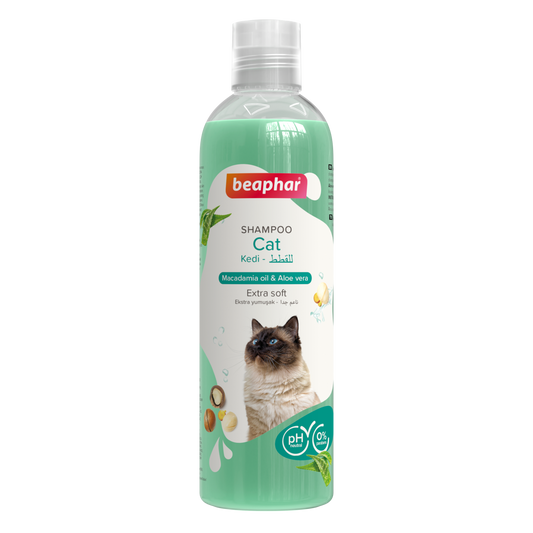 Shampoo Macadamia Oil and Aloe vera for Cats-250 ml