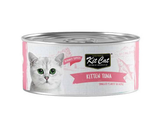 Kit Cat Gravy  Kitten Tuna Smaller Flakes in Aspic 70g