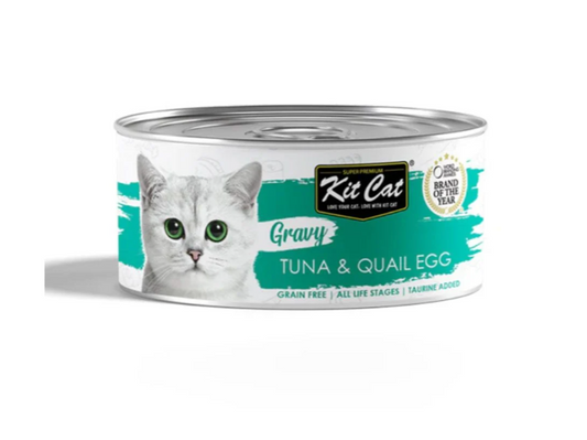 Kit Cat Gravy Series Tuna& Quail Egg 70 g