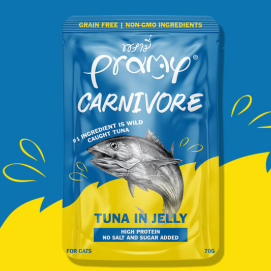 Pramy Carnivore Tuna in Jelly 70g