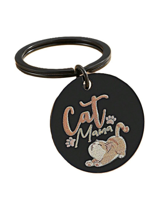 Cat Mama Keychain