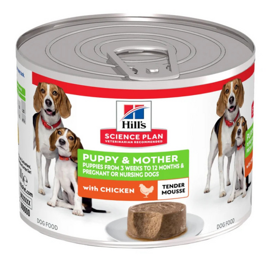 Hills Science Plan Puppy & Mother Mousse With Chicken, 200g
