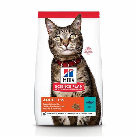 Hills Science Plan Adult  Cat Food with Tuna 1.5KG