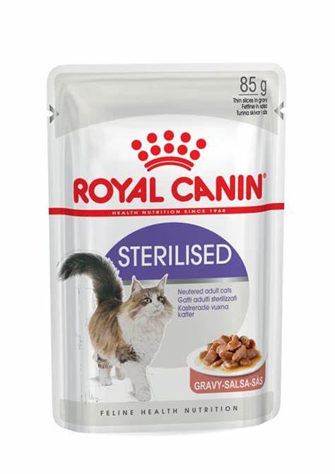 Royal Canin Sterilised Gravy (WET FOOD - Pouches) 85g