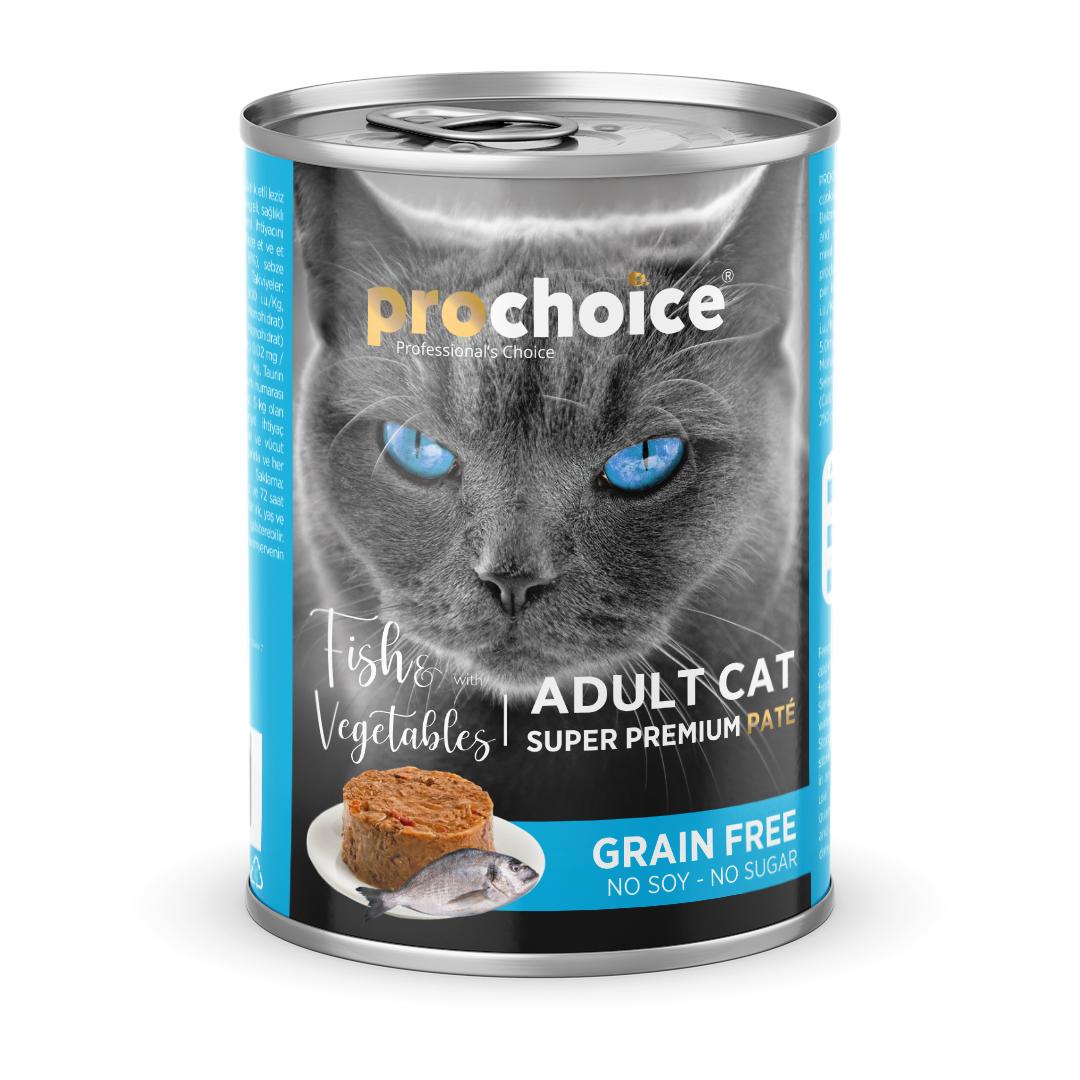 Prochoice Adult Cat Fish & Vegetable 400g