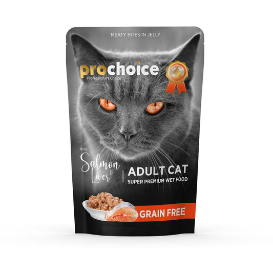 Prochoice Adult Cat Salmon with Liver 85g