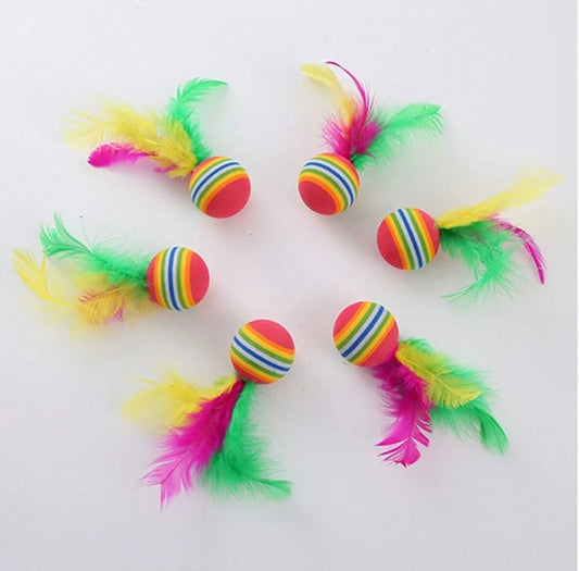 Feather  Rainbow Ball