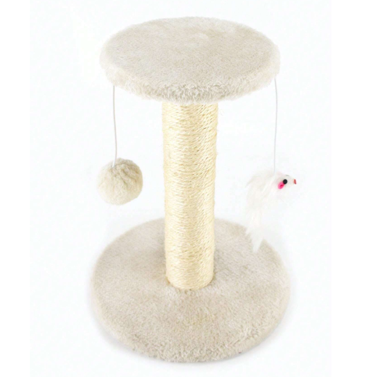 Scratching Post- Beige- 1pc