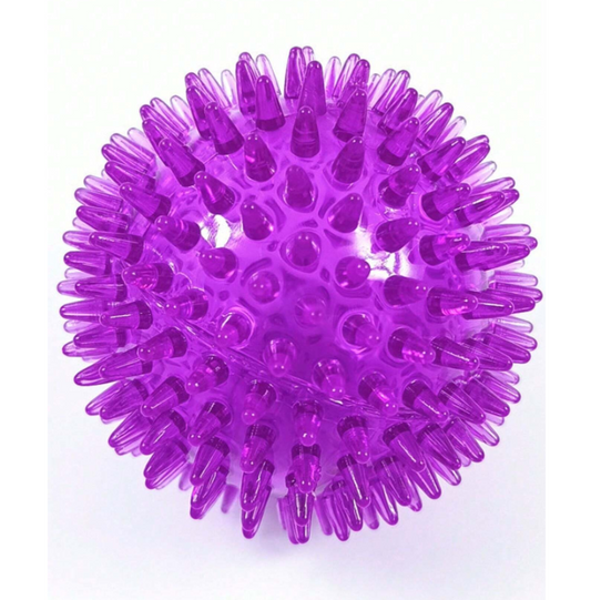 Squeaky Spiky Ball-Purple