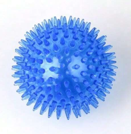 Squeaky Spiky Ball-Blue