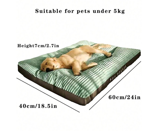 Pet Sleeping Mat- Green (Medium)