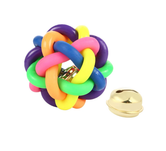 Colorful Bell Toy Ball- Medium