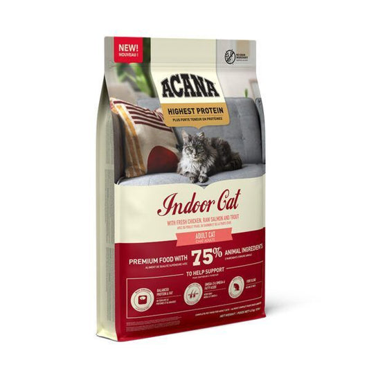 Acana Indoor Adult Cat Chicken, Salmon & Trout Food, 4.5kg