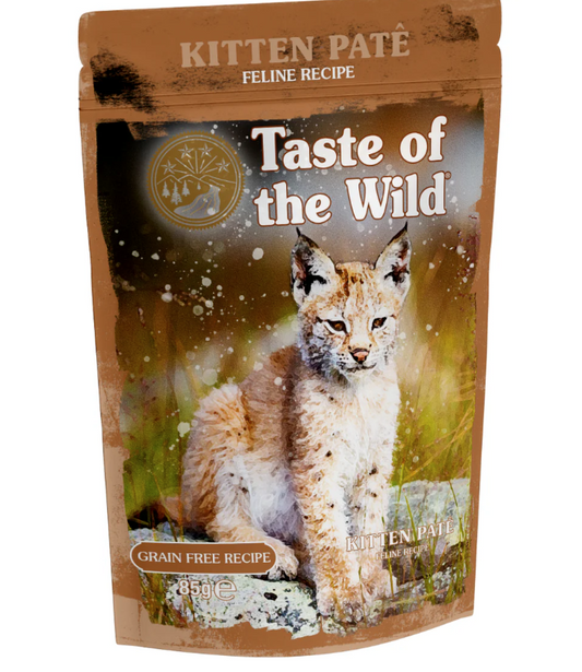 Taste Of The Wild Kitten Pate Grain-Free Pouch, 85g