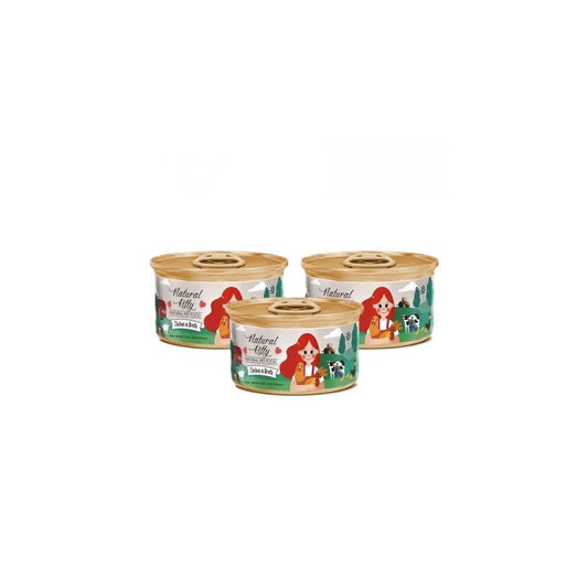 Natural Kitty Chicken In Broth Natural Pet Food, 24x80g