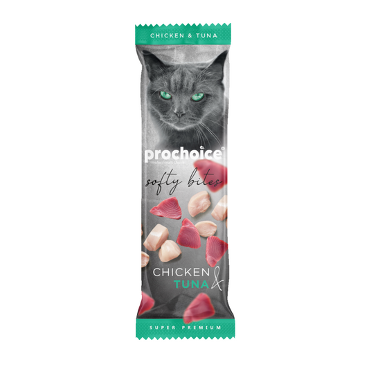 ProChoice Softy Bites Chicken & Tuna Cat Treat, 10g