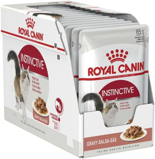 Royal Canin Instinctive Adult Cats Gravy (WET FOOD - Pouches) 85g