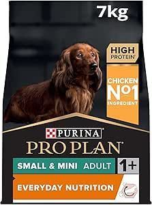 Purina Pro Plan Everyday Nutrition Small and Mini Adult, Dry Dog food with Chicken, 7 kg