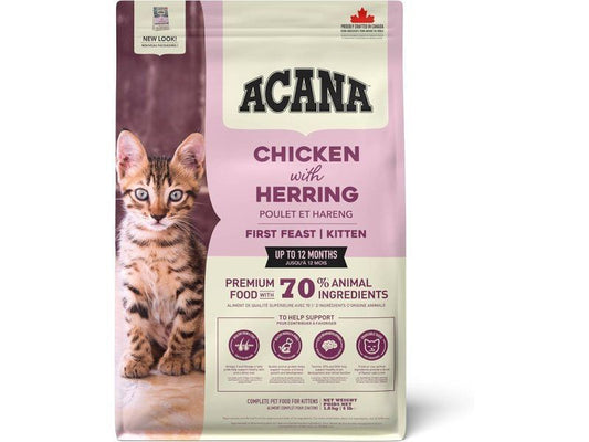 Acana First Feast Chicken & Herring Kitten Food, 1.8kg