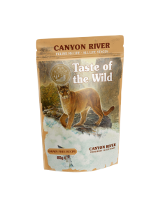 Taste Of The Wild Canyon River Cat Chunks in Gravy Pouch, 85g