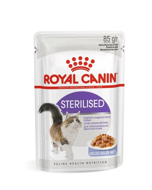 Royal Canin Sterilised Jelly (WET FOOD - Pouches)  85g
